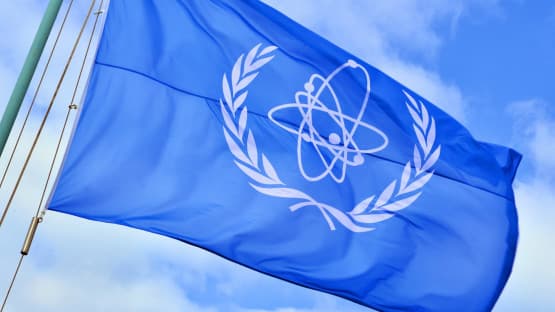 IAEA flag